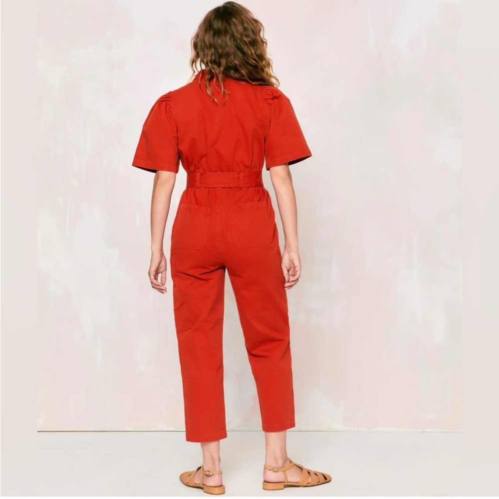 NEW NWT Christy Dawn The Sienna Jumpsuit Sedona Utility Women’s - Picture 3 of 8